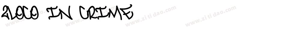 2loco in crime字体转换